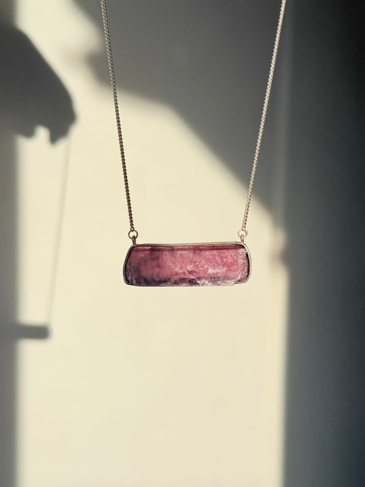 Mica - colar moldura curto 55 cm (prata 925)